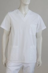 Unisex-Medizinkittel – 96 % Baumwolle, 4 % Elastan