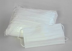 Jednorázové roušky bez filtru - 50 ks - dobrá prodyšnost, vysoký komfort nošení