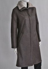 Women's winter coat dubeňak
