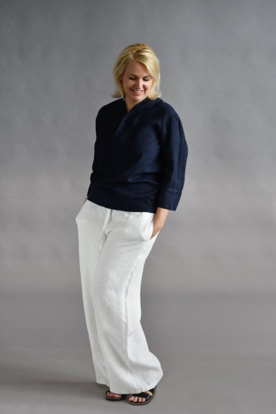 Langer Damen-Hosen aus Leinen