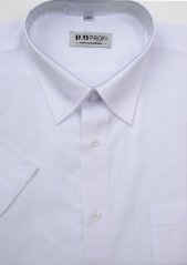 Men's shirt with short sleeves