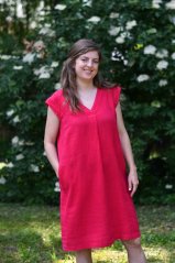 Women's linen dress