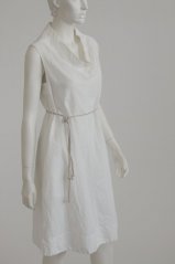 Women's linen dress with water