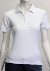 Women's cotton polo shirt