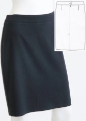 Classic sheath skirt