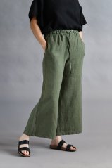 Women's linen trousers