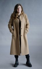 Women's woolen coat