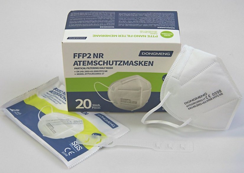Atemschutzmasken FFP2 DONGMENG, 20 Stück