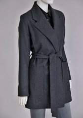 Damen-Wickelmantel aus Wolle