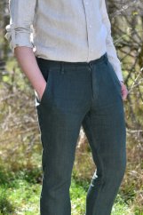 Herren-Leinenhose