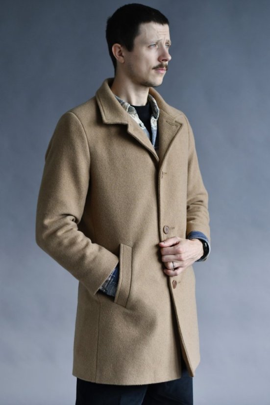 Wollmantel für Herren