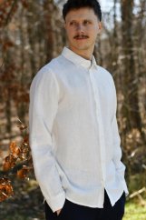 Herren-Leinenhemd