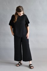 Women's linen trousers