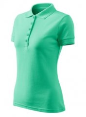 Women's polo shirt - 65% cotton, 35% polyester