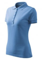 Women's polo shirt - 65% cotton, 35% polyester
