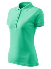 Damen-Poloshirt – 65 % Baumwolle, 35 % Polyester