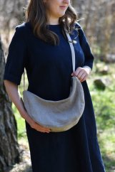 Linen handbag