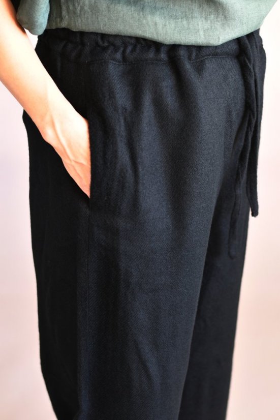 Wollhose für Damen, Maxilänge