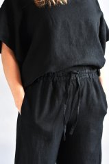 Women's linen trousers