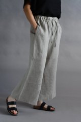 Women's linen trousers
