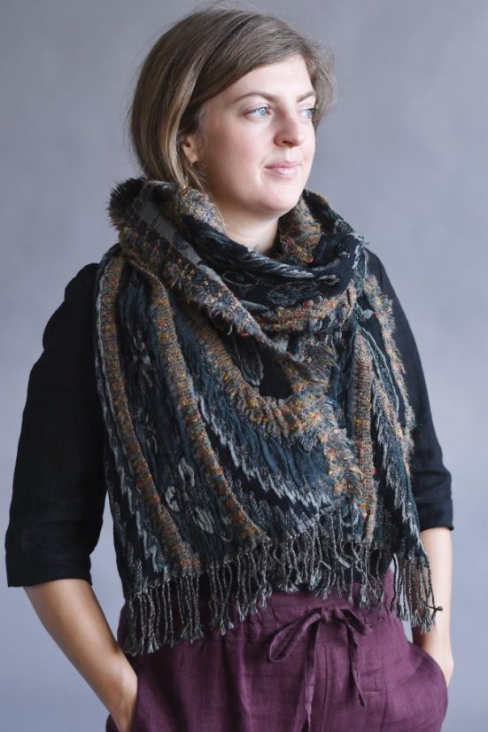 Dámská vlněná šála