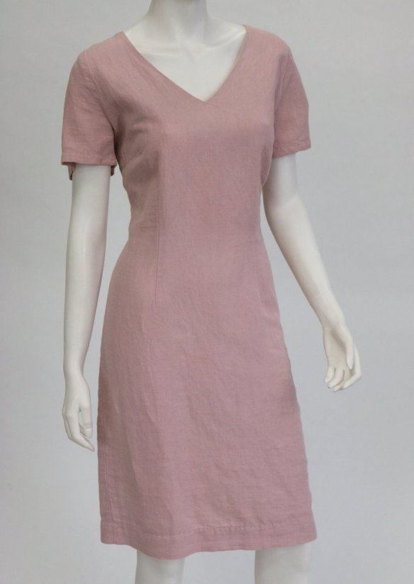 Women's linen sheath dress