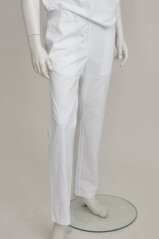 Men's medical pants with elastic waist - 96% cotton, 4% elastane