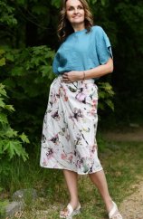 Sommerrock für Damen mit Blumenmuster
