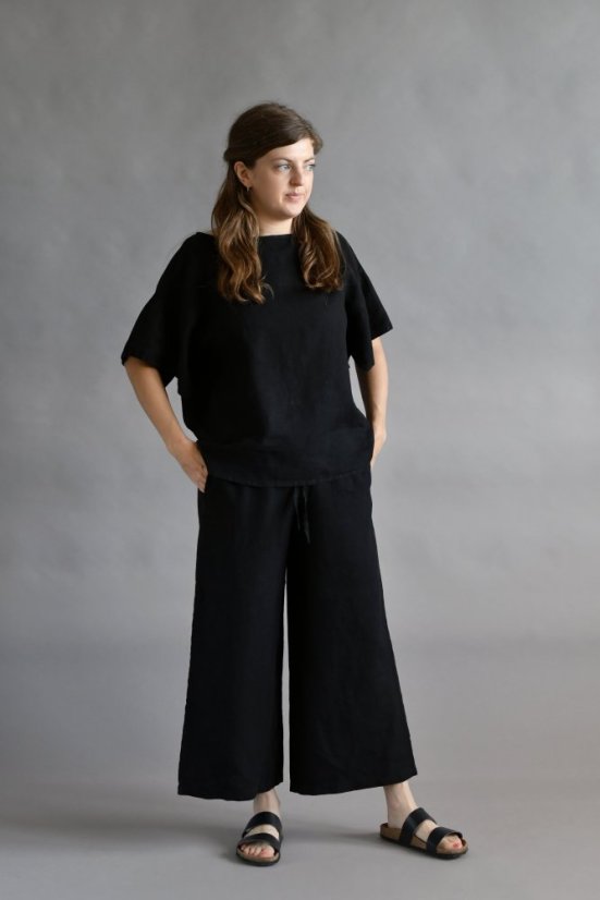 Damen-Hosen aus Leinen - Größe: 52