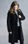 Women's classic coat with 100% wool