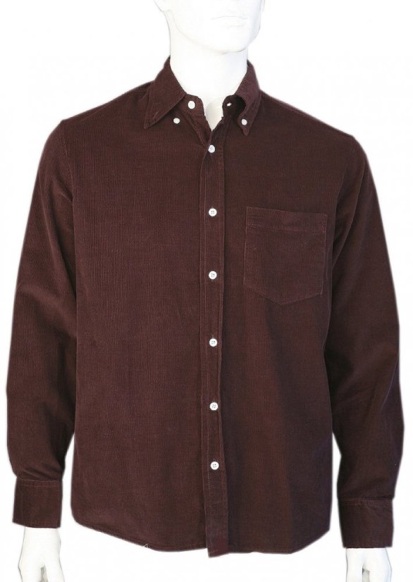 Cordhemd für Herren