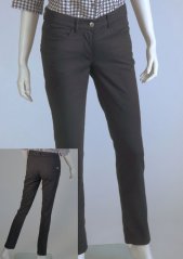 Dámské kalhoty džínového střihu prodloužená délka
