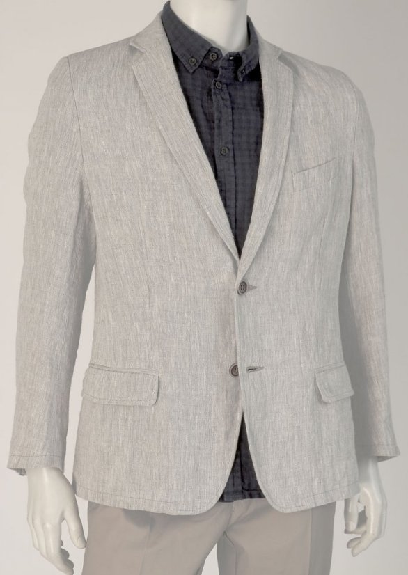 Herrenjacke aus Leinen