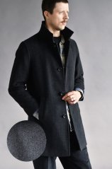 Wollmantel für Herren - 100% Wolle