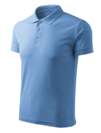 Herren-Poloshirt – 65 % Baumwolle, 35 % Polyester