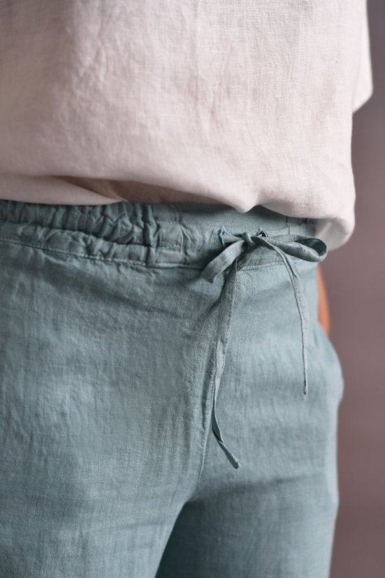 Damen-Hosen aus Leinen - Größe: 48