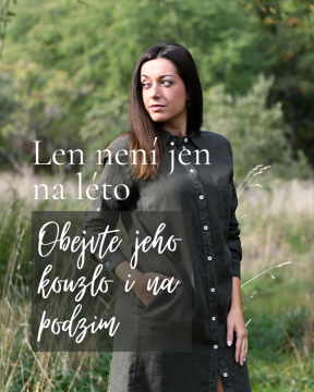 Nošení lnu na podzim: proč je len celoroční materiál