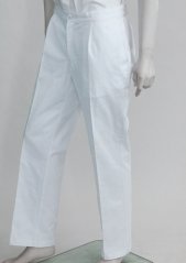 Men's medical pants - extended length - 96% cotton, 4% elastane