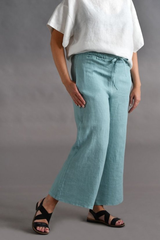 Damen-Hosen aus Leinen - Größe: 48