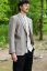 Men's linen jacket - natural linen