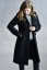 Women's classic coat with 100% wool