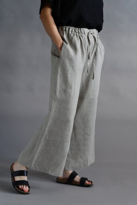 Damen-Hosen aus Leinen - Größe: 50
