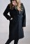 Women's classic coat with 100% wool