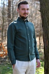 Herren-Leinenhemd