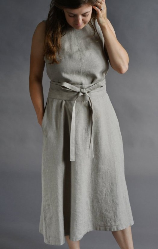 Linen belt