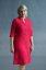 Damen-Hemdblusenkleid aus Leinen mit Ärmeln und Gürtel