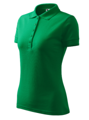 Women's polo shirt - 65% cotton, 35% polyester