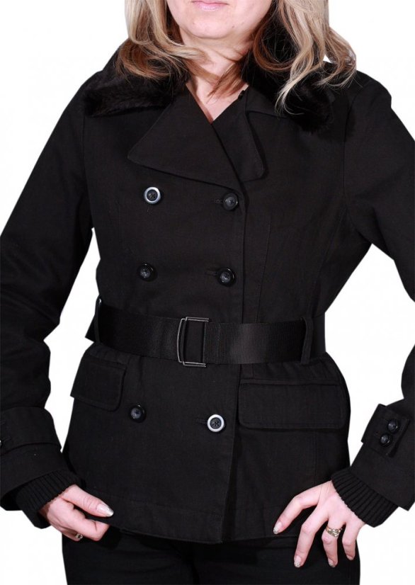 Zweireihiger Wollmantel für Damen Zweireihiger Wollmantel für Damen