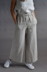 Women's linen trousers
