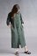 Langes Hemdblusenkleid aus Leinen für Damen